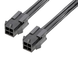 214757-2043 WTB Cord, 4P Micro-Fit Plug/Plug, 23.6" Molex