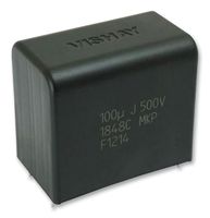 MKP1848C61010JP4 CAP, 10µF, 1 KV, 5%, PP VISHAY