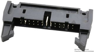 MC-254-26-LL-Ra-Dip Conn, Header, R/A, 26POS, 2Row, 2.5mm multicomp Pro