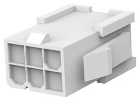 794953-6 Connector Housing, Plug, 6Pos, 4.2mm Amp - Te Connectivity