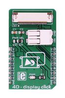 MikroE-3044 4D-Display Click Board MikroElektronika