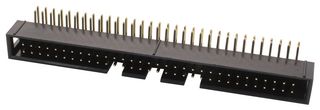 MC-254-64-00-Ra-Dip Conn, Header, R/A, 64POS, 2Row, 2.54mm multicomp Pro