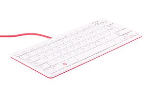 RPI-KEYB (De)-Red/White Raspberry Pi Keyboard, Red/White, De Raspberry-Pi