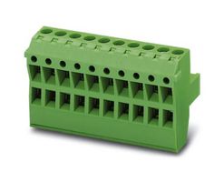 TMSTBP 2,5/ 2-ST-5,08 Bu Terminal Block, Pluggable, 2Pos, 12AWG Phoenix Contact