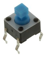1825967-1 Tactile SW, 0.05A, 24Vdc, 160GF, THT Alcoswitch - Te Connectivity