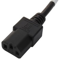 GW-151684 POWER CORD, IEC C13-FREE END, 3M, BLACK MULTICOMP PRO