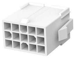 172334-1 Connector Housing, Rcpt, 15Pos, 4.2mm Amp - Te Connectivity