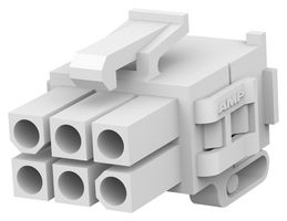 794190-1 Connector Housing, Plug, 6Pos, 4.14mm Amp - Te Connectivity
