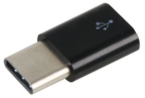 789RP-19040801 RPI Micro-USB TO USB-C Cable, Black Raspberry-Pi