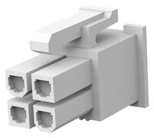 2296205-4 Rectangular Housing, Rcpt, 4Pos, 4.2mm Te Connectivity