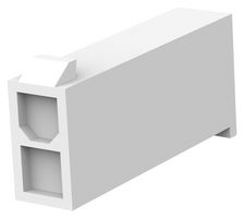 1586017-2 Connector Housing, Plug, 2Pos, 4.2mm Amp - Te Connectivity
