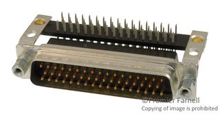 5747497-4 D-Sub Connector, Plug, 50Pos Amp - Te Connectivity