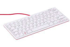 RPI-KEYB (Se)-Red/White Keyboard, Red/White - Sweden, RPI Raspberry-Pi
