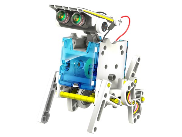 KSR13 EDUCATIEVE ROBOTKIT OP ZONNE-ENERGIE - 14-IN-1