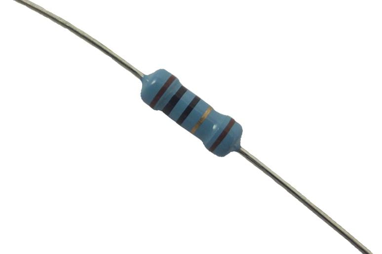 TE CONNECTIVITY Through Hole Resistors LR0204F510K RES, 510K, 1%, 250MW, AXIAL, METAL FILM TE CONNECTIVITY 2329948 LR0204F510K