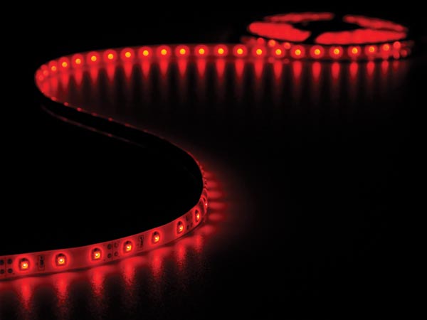 LS12M130R1 FLEXIBELE LEDSTRIP - ROOD - 300 LEDs - 5 m - 12 V