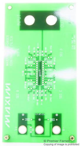MAXIM INTEGRATED / ANALOG DEVICES Special Application MAX274EVKIT-DIP+ EVAL BOARD, ACTIVE FILTER MAXIM INTEGRATED / ANALOG DEVICES 2729072 MAX274EVKIT-DIP+