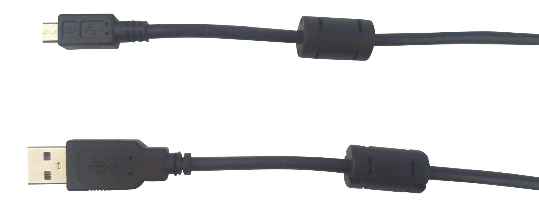 MULTICOMP USB Cables MC002470 USB CORD, 2.0, A-MICRO B PLUG, 0.5M, BLK MULTICOMP 2907927 MC002470