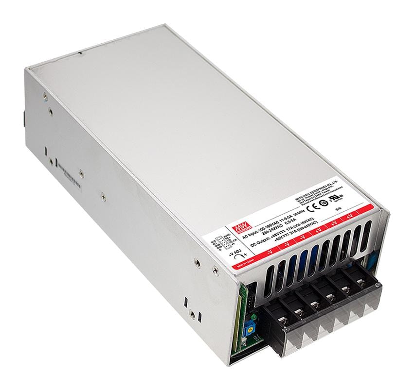 MEAN WELL Enclosed - Single Output MSP-1000-12 POWER SUPPLY, AC-DC, 12V, 80A MEAN WELL 3003019 MSP-1000-12