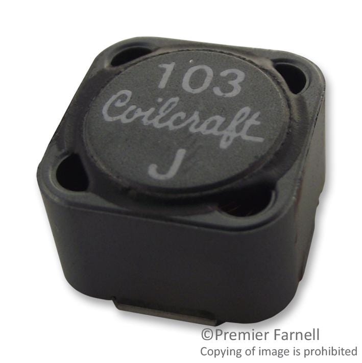 COILCRAFT Power Inductors - SMD MSS1278-103MLD INDUCTOR, 10UH, 5.7A, 20%,17MHZ, REEL COILCRAFT 2297571 MSS1278-103MLD