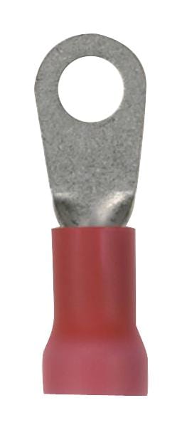 PANDUIT Crimp Terminals - Ring Tongue PV8-10RX-TY TERMINAL, RING TONGUE, #10, 8AWG, RED PANDUIT 2803119 PV8-10RX-TY