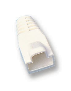 MH CONNECTORS Strain Reliefs RJ45SRB-WHITE BOOT, RJ45, WHITE, PK8 MH CONNECTORS 728690 RJ45SRB-WHITE