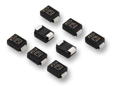 LITTELFUSE Transient Voltage Suppressors SMBJ18CA DIODE, TVS, 18V, 600W, BIDIR, SMB LITTELFUSE 1827680 SMBJ18CA