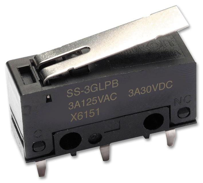 OMRON Microswitch SS-3GL13P MICROSWITCH, SUBMINIATURE OMRON 8774625 SS-3GL13P