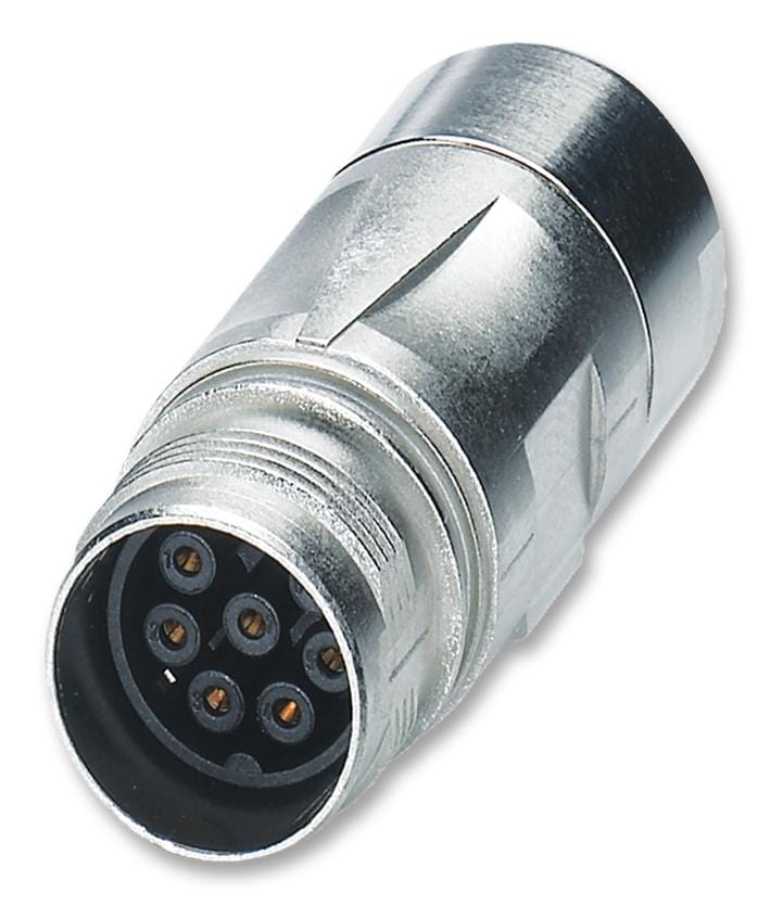 PHOENIX CONTACT Industrial Circular ST-8ES1N8A9K04S CIRCULAR CONNECTOR, RCPT, 9POS, CABLE PHOENIX CONTACT 2448116 ST-8ES1N8A9K04S