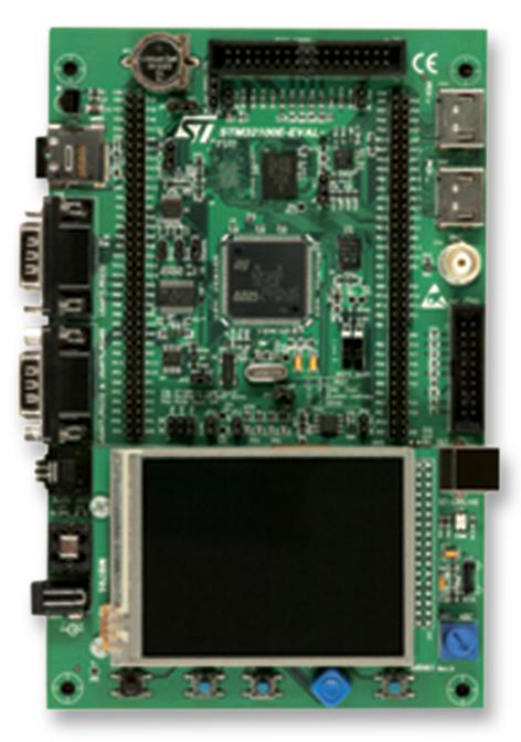 STMICROELECTRONICS MCU/MPU/DSC/DSP/FPGA Development Kits - Prima STM32100E-EVAL EVALUATION BOARD, ARM STMICROELECTRONICS 2318893 STM32100E-EVAL