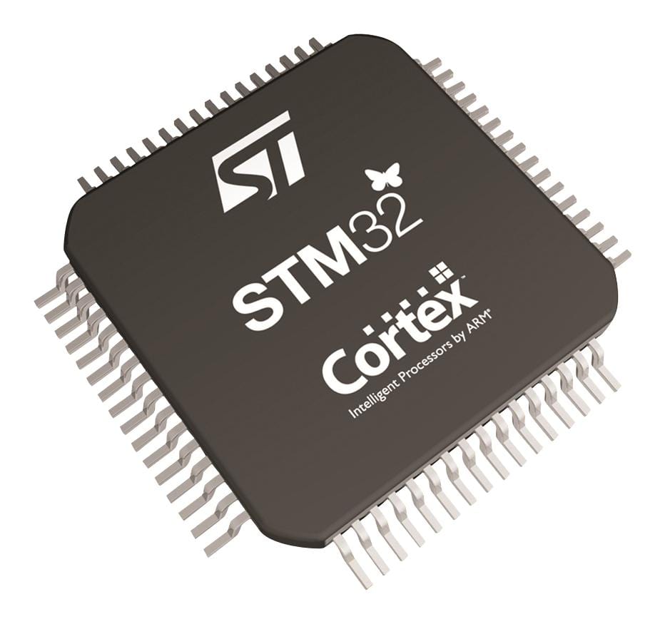 STMICROELECTRONICS Microcontrollers (MCU) - 32 Bit STM32F100R8T7B MCU, 32BIT, CORTEX-M3, 24MHZ, LQFP-64 STMICROELECTRONICS 2333145 STM32F100R8T7B