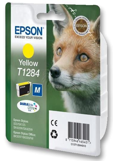 EPSON Ink Cartridges T1284 INK CARTRIDGE, YELLOW, T1284 EPSON 3763820 T1284