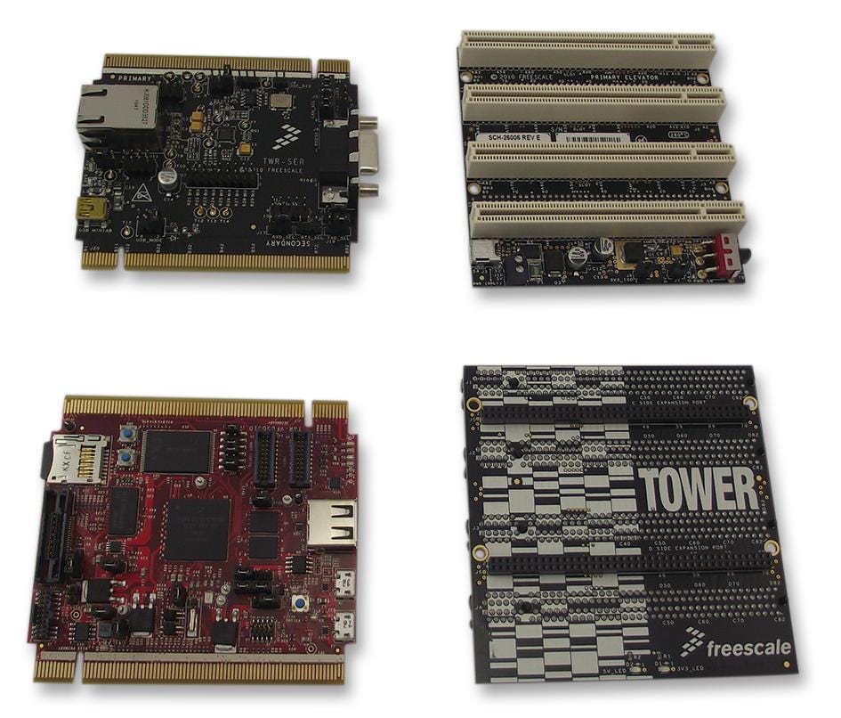 NXP MCU/MPU/DSC/DSP/FPGA Development Kits - Prima TWR-VF65GS10-KIT DEV KIT, TOWER SYSTEM, VYBRID NXP 2313803 TWR-VF65GS10-KIT