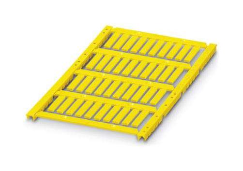 PHOENIX CONTACT Wire Markers - Clip Style UCT-WMT (18X4) YE CABLE MARKER, 0.6MM-22MM, PC, YELLOW PHOENIX CONTACT 3268225 UCT-WMT (18X4) YE