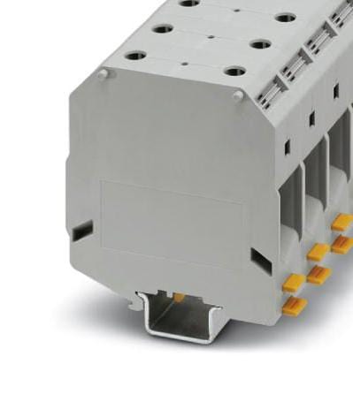 PHOENIX CONTACT DIN Rail Mount UKH 95 1500V DINRAIL TERMINAL, 2WAY, 000AWG, GRY PHOENIX CONTACT 3241205 UKH 95 1500V