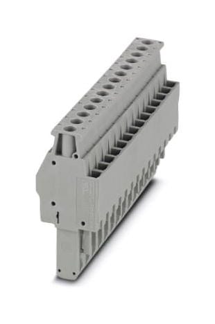 PHOENIX CONTACT Pluggable UPBV 4/14 TERMINAL BLOCK, PLUGGABLE, 14POS, 10AWG PHOENIX CONTACT 3268980 UPBV 4/14