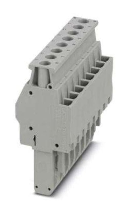 PHOENIX CONTACT Pluggable UPBV 4/ 8 TERMINAL BLOCK, PLUGGABLE, 8WAY, GREY PHOENIX CONTACT 3239443 UPBV 4/ 8