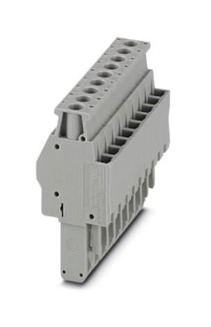 PHOENIX CONTACT Pluggable UPBV 4/ 9 TERMINAL BLOCK, PLUGGABLE, 9POS, 10AWG PHOENIX CONTACT 3268977 UPBV 4/ 9