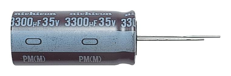NICHICON Aluminium Electrolytic Capacitors - Leaded UPM1H100MDD1TD CAP, 10µF, 50V, 20% NICHICON 2841911 UPM1H100MDD1TD