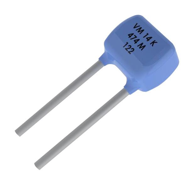 KEMET Varistors VM105MK801R020P050 VARISTOR, MLV, 54V, RADIAL LEADED KEMET 2989490 VM105MK801R020P050