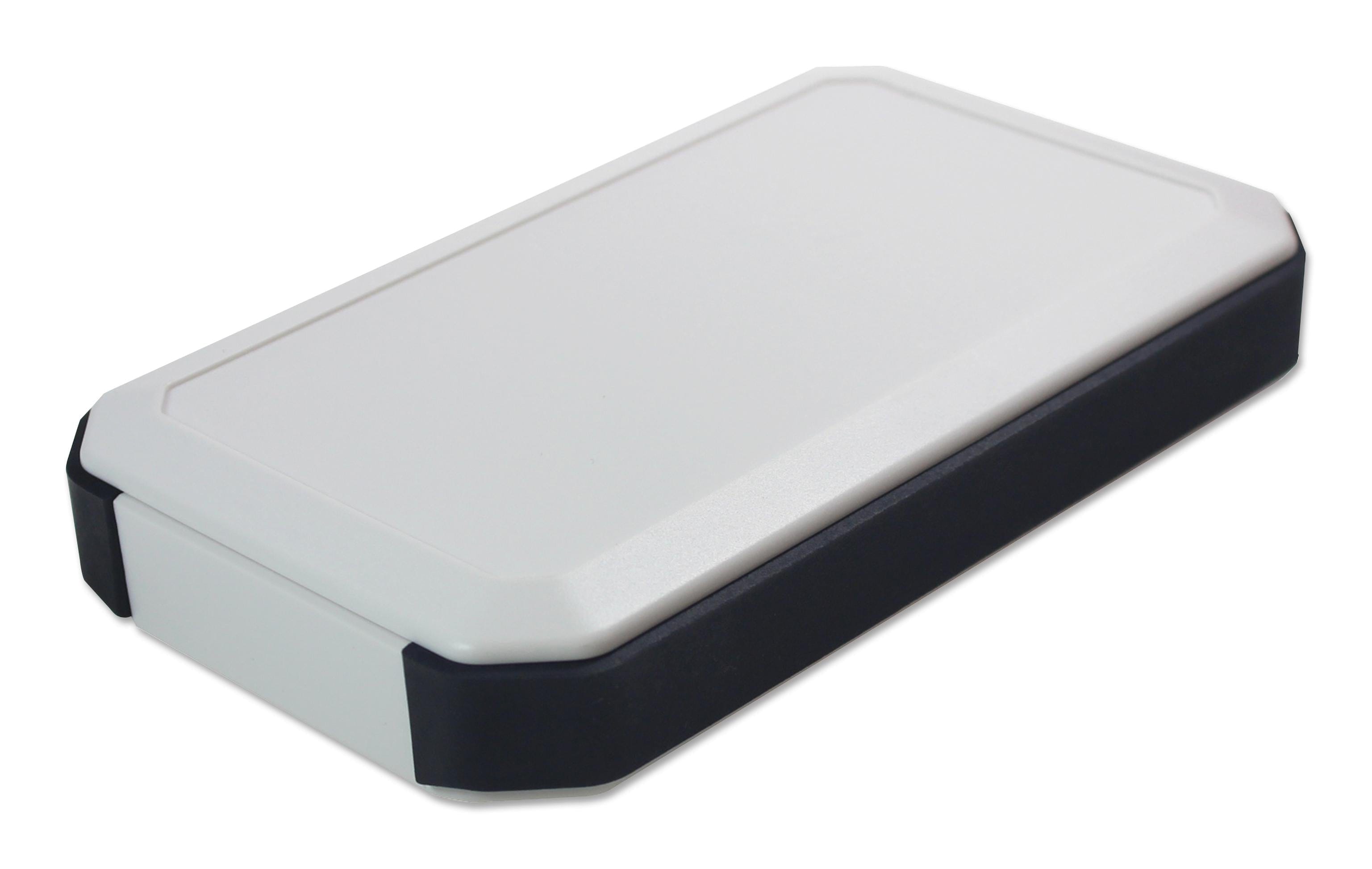 TAKACHI Enclosures WH145-25-M3-WB HANDHELD ENCLOSURE, ABS, WHITE/BLACK TAKACHI 2471899 WH145-25-M3-WB