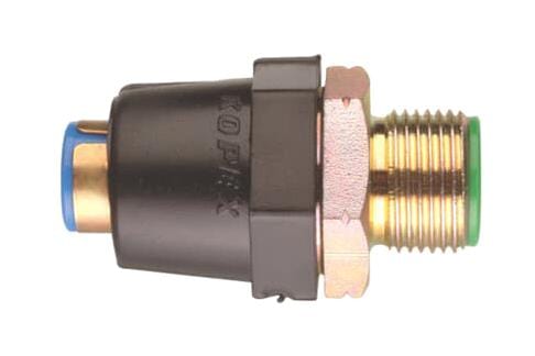 ABB - KOPEX Conduit Connectors XMM0505 CONDUIT CONNECTOR, STRAIGHT, BRASS, 25MM ABB - KOPEX 3464931 XMM0505