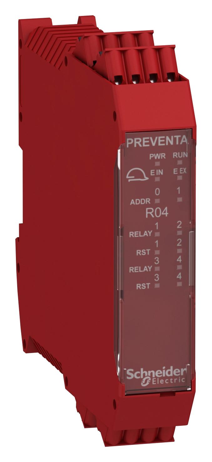 SCHNEIDER ELECTRIC Controllers XPSMCMRO0004G RELAY OUTPUT MODULE, 4 O/P, SCREW SCHNEIDER ELECTRIC 3215409 XPSMCMRO0004G