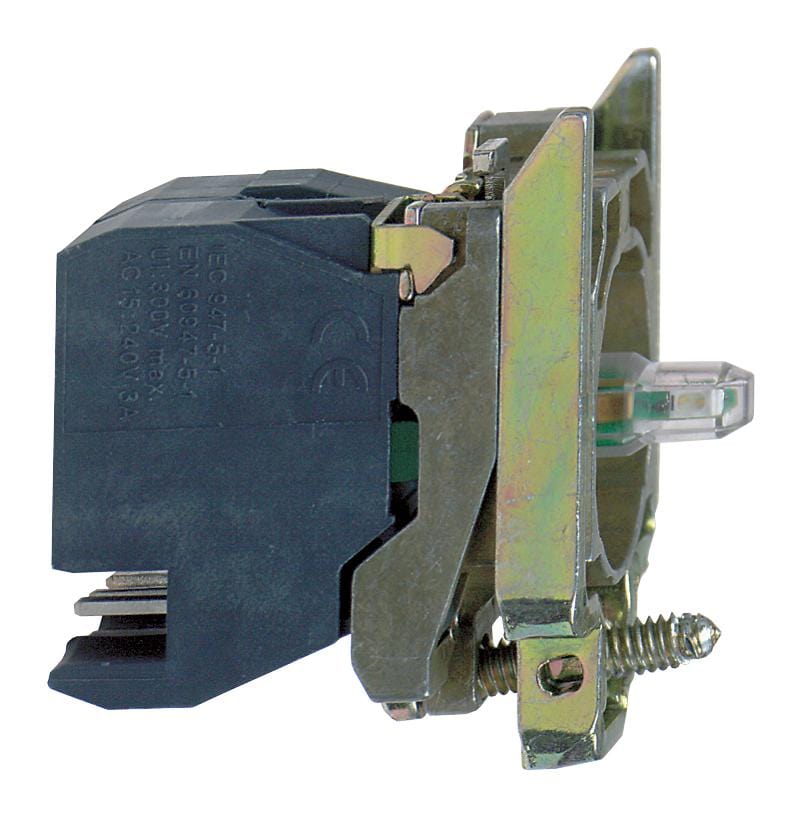 SCHNEIDER ELECTRIC Contact Blocks ZB4BW065 CONTACT BLOCK, 120V, SCREW CLAMP SCHNEIDER ELECTRIC 2614783 ZB4BW065