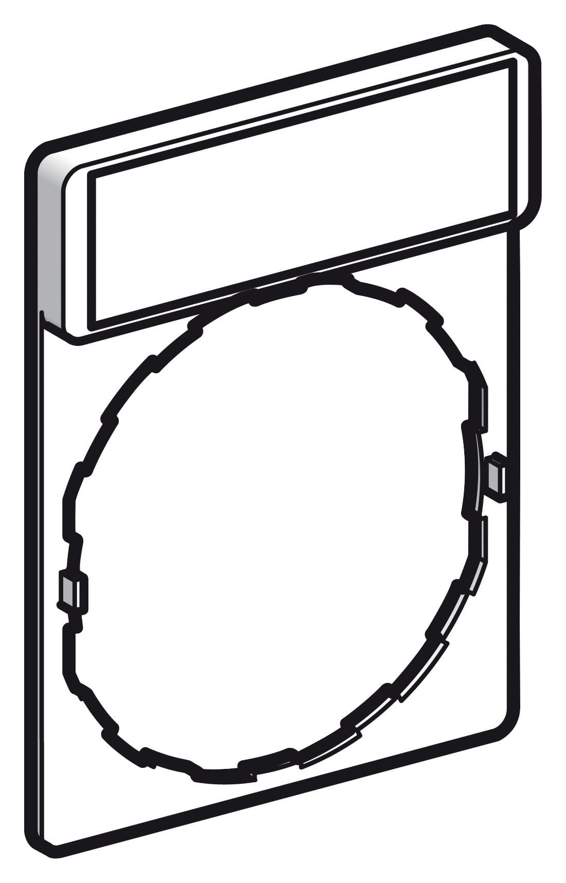 SCHNEIDER ELECTRIC Legends ZBY2334 LEGEND HOLDER, 30X40MM, CTRL/SIGNAL SYS SCHNEIDER ELECTRIC 2614842 ZBY2334