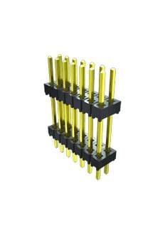 SAMTEC Stacking ZW-06-20-G-D-696-217 STACKING CONN, HEADER, 12POS, 2ROW SAMTEC 3683992 ZW-06-20-G-D-696-217